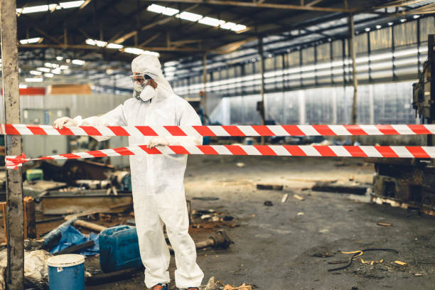 Professional Biohazard technician working in Hyattsville, MD